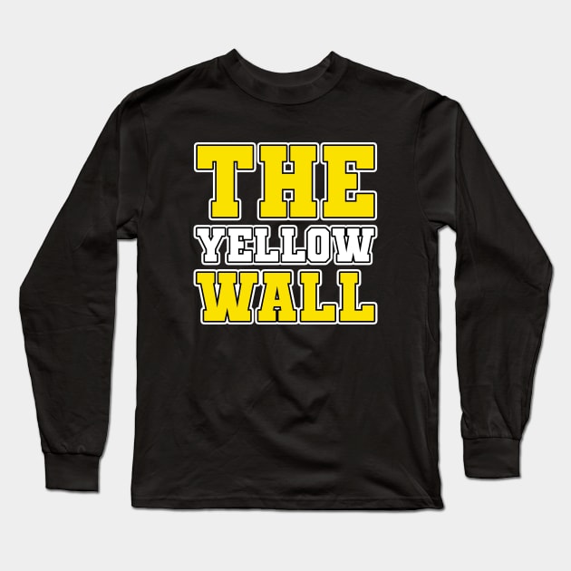 The Yellow Wall Long Sleeve T-Shirt by Footscore